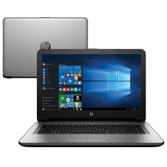 Notebook HP Intel Core i5 5200U 5ª Geração 8GB de RAM HD 1 TB 14" Radeon R5 M330 Windows 10 Home 14-AC141BR
