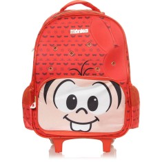 Mochila com Rodinhas Escolar Pacific Swaps Mônica 953P01 G
