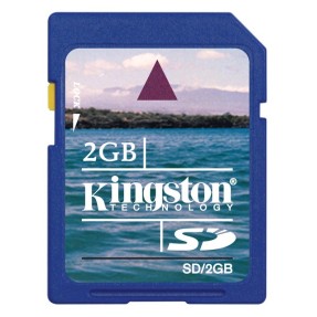 Cartão de Memória SD Kingston 2 GB SD/2GB