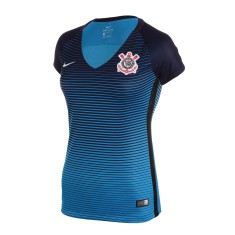 Camisa Torcedor feminina Corinthians III 2016/17 sem Número Nike
