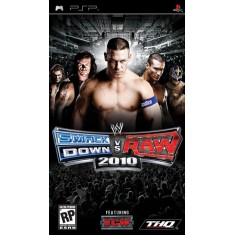 Jogo WWE SmackDown vs. Raw 2010 THQ PlayStation Portátil
