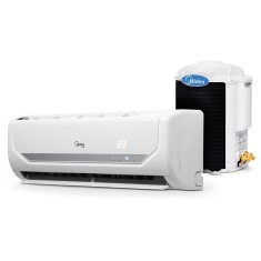 Ar Condicionado Split Hi Wall Midea Liva 9000 BTUs Controle Remoto Frio 42MFCA09M5 / 38KCN09M5