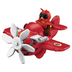 Boneco Mini Avião Imaginext X1556 - Mattel