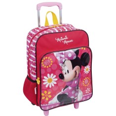 Mochila com Rodinhas Escolar Sestini Minnie 16M Plus G