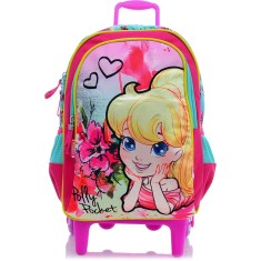 Mochila com Rodinhas Escolar Sestini Polly 15Y G