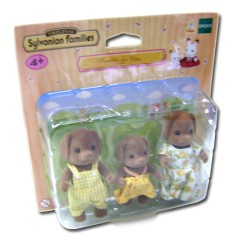 Boneca Sylvanian Families Família dos Cães Gulliver