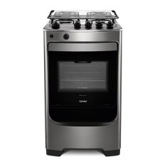 Fogão de Piso Consul 4 Bocas Acendimento Automático Acabamento Inox CFO4MAR