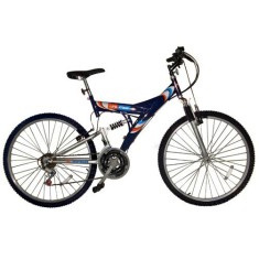 Bicicleta Mountain Bike Life Zone 18 Marchas Aro 26 Full Suspension Aro 26