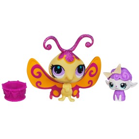 Boneca Littlest Pet Shop Maripo e Code Hasbro
