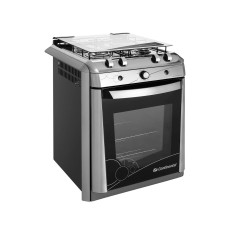 Fogão de Embutir Continental Innovazione Evidenza 4 Bocas Acendimento Automático Acabamento Inox FGCT004EEVDA0IN