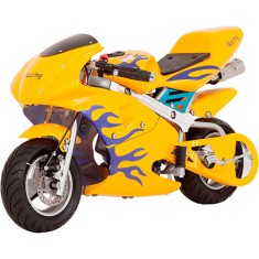 Mini Moto BK-R6S Motor Mono Cilindro 2 Tempos 49CC Bull Motors