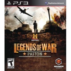 Jogo History Legends Of War: Patton PlayStation 3 Maximum Games