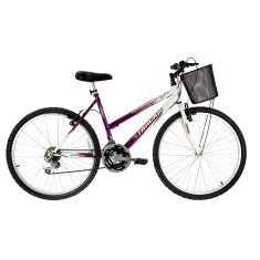 Bicicleta Track & Bikes 18 Marchas Aro 26 Freio V-Brake Marbela