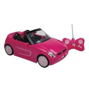 Carrinho de Controle Remoto Candide Fabulous Barbie