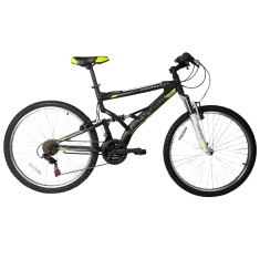Bicicleta Mountain Bike Gonew 21 Marchas Aro 26 Suspensão Full Suspension Freio V-Brake Endorphine 5.7