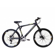 Bicicleta Cannon 27 Marchas Aro 26 Suspensão Dianteira Freio a Disco Savage
