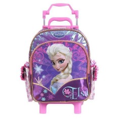 Mochila com Rodinhas Escolar Dermiwil Frozen Elsa P