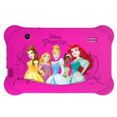 Tablet Multilaser 8GB LCD 7" Android 4.4 (Kit Kat) 2 MP Disney Princesas NB239