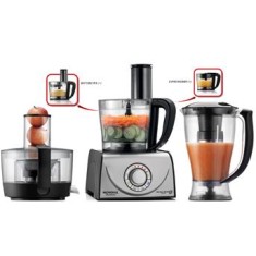 Processador de Alimentos com Liquidificador Mondial Kitchen Machine KM-01