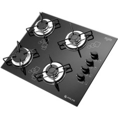 Cooktop Atlas 4 Bocas Acendimento Superautomático Agile