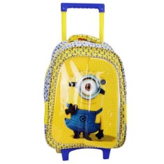 Mochila com Rodinhas Escolar Xeryus Minions Triple Fun 14 5761