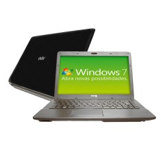Notebook CCE Intel Atom D2500 2GB de RAM HD 320 GB LED 14" Windows 7 Starter Edition M300S