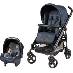 Carrinho de Bebê Travel System com Bebê Conforto Peg-Pérego Switch Four