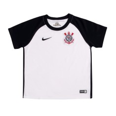 Camisa Torcedor Infantil Corinthians I 2015/16 sem número Nike