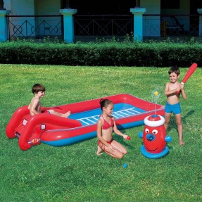 Piscina Inflável 130 l Retangular Bestway Fire Truck