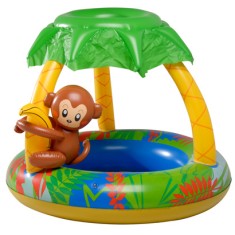 Piscina Inflável 65 l Redonda Mor Macaco 1792