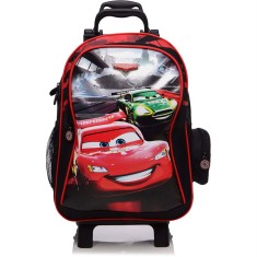 Mochila com Rodinhas Escolar Dermiwil Carros Racing 51389 G