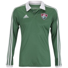Camisa Jogo Fluminense III 2015 Manga Longa sem número Adidas